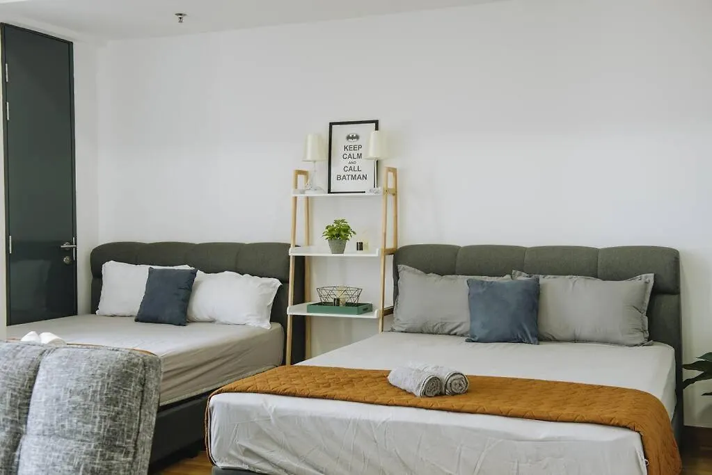 Апартаменты The Elm, 2Br Cityview By W. Stay @ Tropicana 218 Macalister Джорджтаун Малайзия